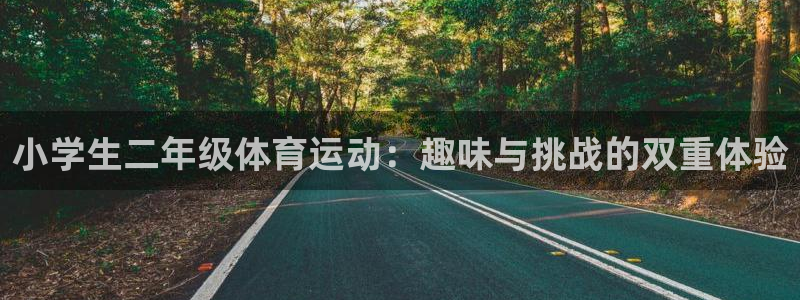 三亿体育登录：小学生二年级体育运动：趣味与挑战的双重体验
