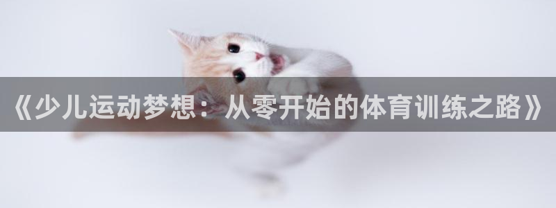 三亿体育网：《少儿运动梦想：从零开始的体育训练之路》
